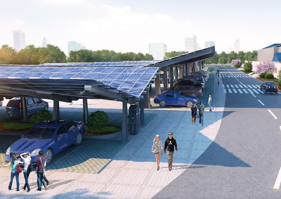 智慧电动汽车充电站功效特色